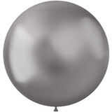 Ballon Argent Shine XL 48cm | 5 pièces