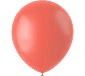 Folat Koraal ballonnen 33 cm | 10 stuks