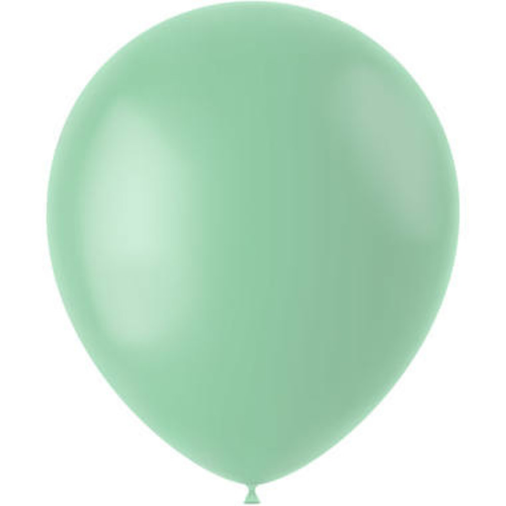 Pistachio balloons 33 cm | 10 pieces