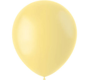 Folat Ballonnen Poeder Geel 33cm | 10 stuks