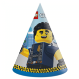 Procos Party Lego City Feesthoedjes | 6 stuks Procos Party Lego City Feesthoedjes | 6 stuks