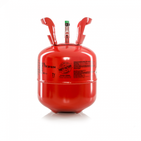 Helium Flasche einweg  für 20 Luftballons Helium Flasche einweg  für 20 Luftballons