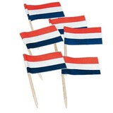 Globos Nordic Pikers Vlag Nederland Red-white-blue | 50 pieces Globos Nordic Pikers Vlag Nederland Red-white-blue | 50 pieces