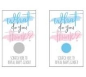 Geschlecht enthüllen Scratch Cards Boy | 10 Stück Geschlecht enthüllen Scratch Cards Boy | 10 Stück