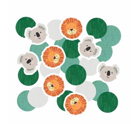 Amscan Get Wild Confetti 14 Gramm | pro Stück Amscan Get Wild Confetti 14 Gramm | pro Stück