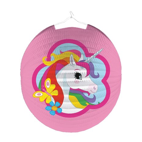 Unicorn Rainbow Lantern 25cm | per Unit