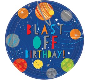 Signs Blast Off 23cm | 8 pieces Signs Blast Off 23cm | 8 pieces