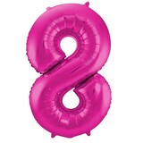 Globos Nordic Feuille de ballon 8 rose | 86cm Globos Nordic Feuille de ballon 8 rose | 86cm
