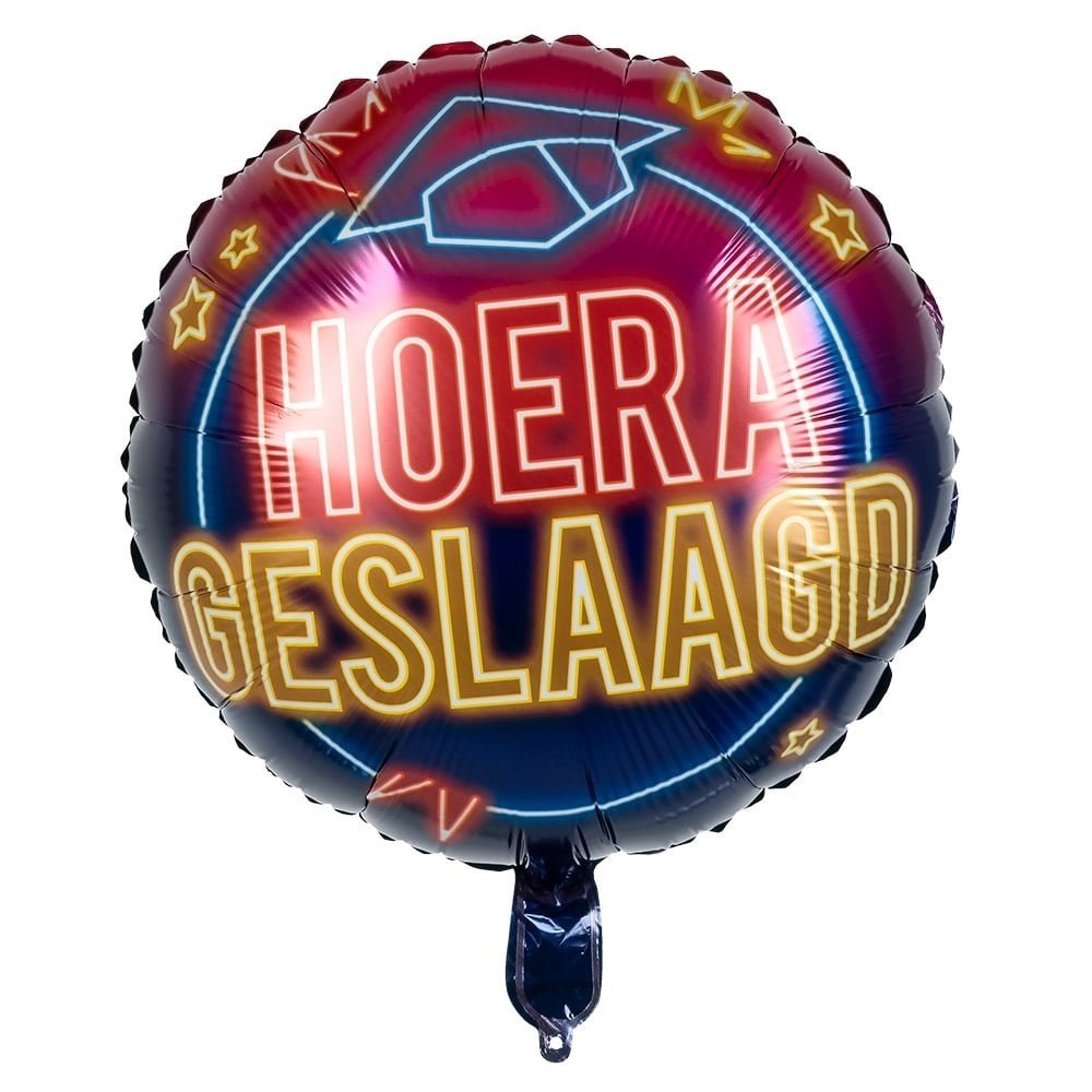 Boland Helium balloon hurray successful neon | 45cm