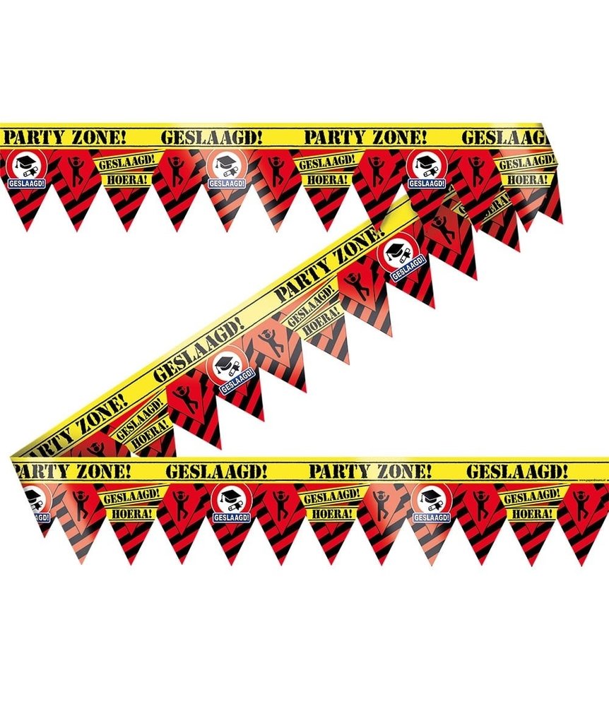 Paper Dreams Sales ribbon successful traffic sign | 12 meters