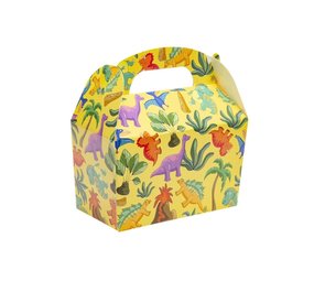 LG Imports Dinosaurus Uitdeel traktatie doosjes 12x12.5x6cm | 12 stuks LG Imports Dinosaurus Uitdeel traktatie doosjes 12x12.5x6cm | 12 stuks