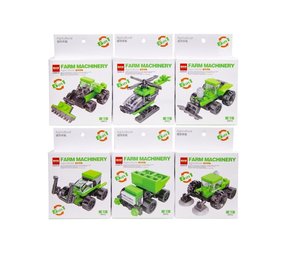 LG Imports Brickz Construction Set Agricultural Tools | per piece LG Imports Brickz Construction Set Agricultural Tools | per piece