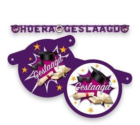 Letterslinger Hoera Geslaagd | 170cm