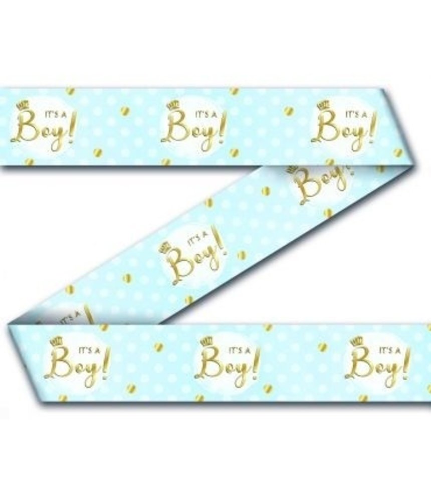 Afzetlint It's a boy! | 12 meter