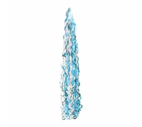 Ballonstaart blauw wit 86 x15cm Ballonstaart blauw wit 86 x15cm