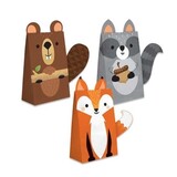 Creative Converting Traiter Sacs Forêt Woodland Animaux 8 pièces