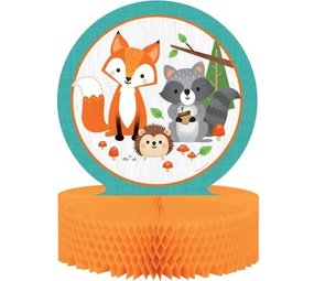 Décoration de table des animaux forestiers forestiers 23x30cm