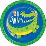 Creative Converting Signs Alligator Crocodiles 23cm | 8 pieces