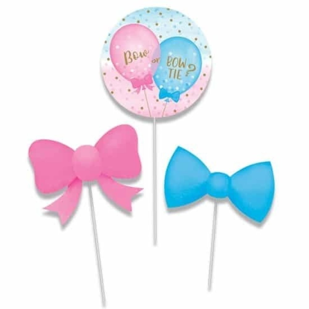 Centerpiece Gender Reveal | 6 stuks Centerpiece Gender Reveal | 6 stuks