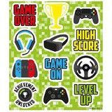 Fun Stickers Gamer | pro Schachtel mit 120 Blättern Fun Stickers Gamer | pro Schachtel mit 120 Blättern
