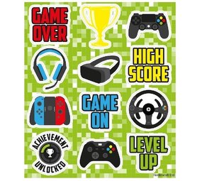 Fun Stickers Gamer | pro Schachtel mit 120 Blättern
