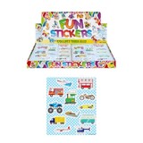 Fun Stickers Vehicles | per box with 120 sheets