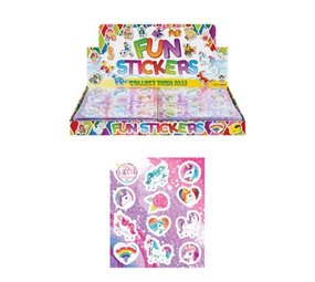 Henbrandt Autocollants amusants Licorne | par boîte avec 120 feuilles