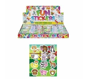 Fun stickers boerderij | per doos met 120 vel Fun stickers boerderij | per doos met 120 vel