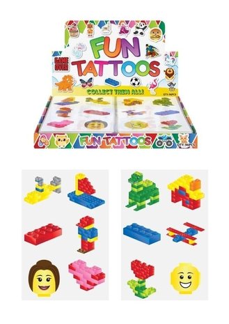 Henbrandt Lego Tattoo | per 2 sheets