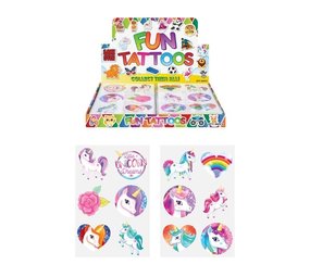 Henbrandt Einhorn -Tattoo | Box mit 96 Blättern Henbrandt Einhorn -Tattoo | Box mit 96 Blättern