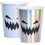 Cups Halloween Creep Pumpkin Pastell | 6 Stück