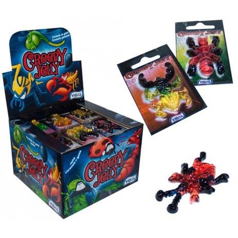 Vidal Jelly Creepy Candy | per box of 66 pieces