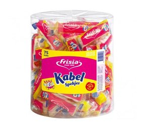 Kabelspekjes klein 7 gram | per silo van 60 stuks Kabelspekjes klein 7 gram | per silo van 60 stuks