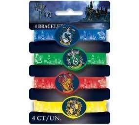 Unique Party Bracelets Harry Potter | 4 pièces Unique Party Bracelets Harry Potter | 4 pièces