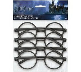 Unique Party Harry Potter brillen | per 4 stuks Unique Party Harry Potter brillen | per 4 stuks