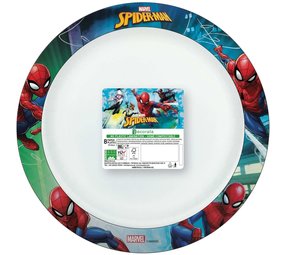 Spiderman Zeichen Papier 23cm | 8 Stücke