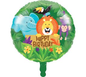 Creative Converting Safari de la jungle d'Helium Ballon | 45 cm