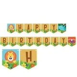 Creative Converting Letterlinger Jungle Safari Alles Gute zum Geburtstag | 167cmx15cm
