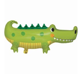 Creative Converting Helium ballon Alligator Krokodillen | 93cm Creative Converting Helium ballon Alligator Krokodillen | 93cm