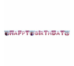 Procos Party Frozen 2 Girlanden Happy Birthday | 2 mtr Procos Party Frozen 2 Girlanden Happy Birthday | 2 mtr