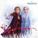 Procos Party Frozen 2 Napkins White 33x33cm | 20 pieces Procos Party Frozen 2 Napkins White 33x33cm | 20 pieces