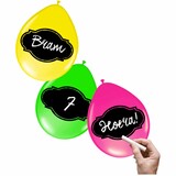 Folat Neonballons beschreibt 6 Stück Folat Neonballons beschreibt 6 Stück