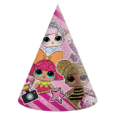 Procos Party Hats LOL Surprise Glitterati | 6 pieces Procos Party Hats LOL Surprise Glitterati | 6 pieces