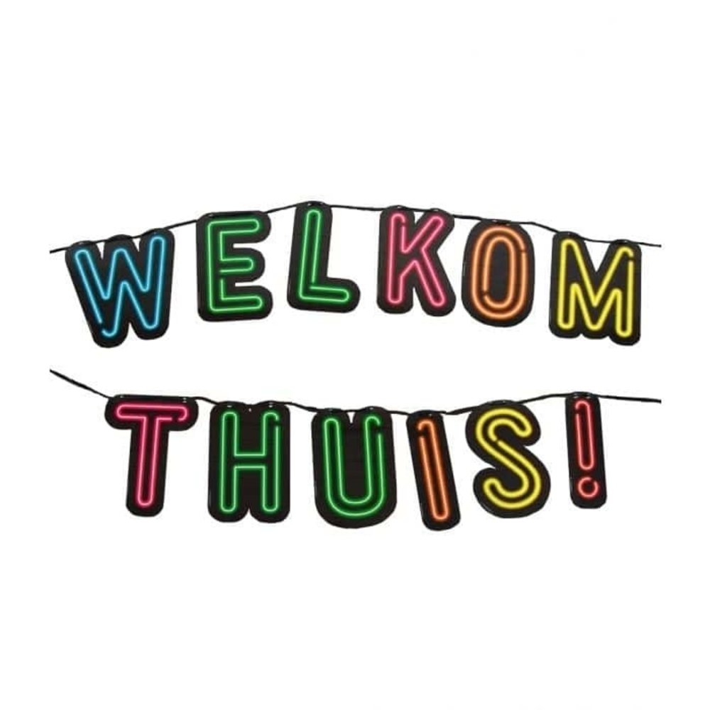 Letterlinger Willkommen zu Hause Neon | 5mtr