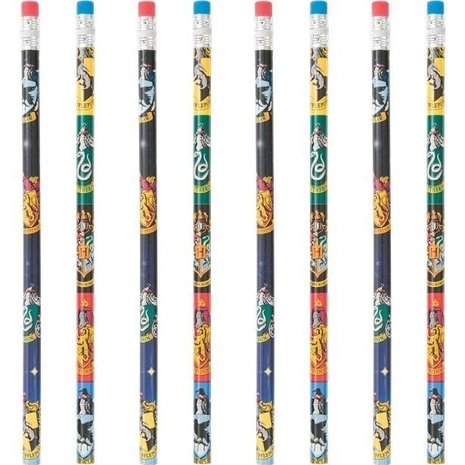 Unique Party Harry Potter Handing pencils with Gummetje | 8 pieces