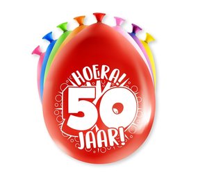 Paper Dreams Luftballons 50 Jahre Party 30 cm | 8 Stücke Paper Dreams Luftballons 50 Jahre Party 30 cm | 8 Stücke