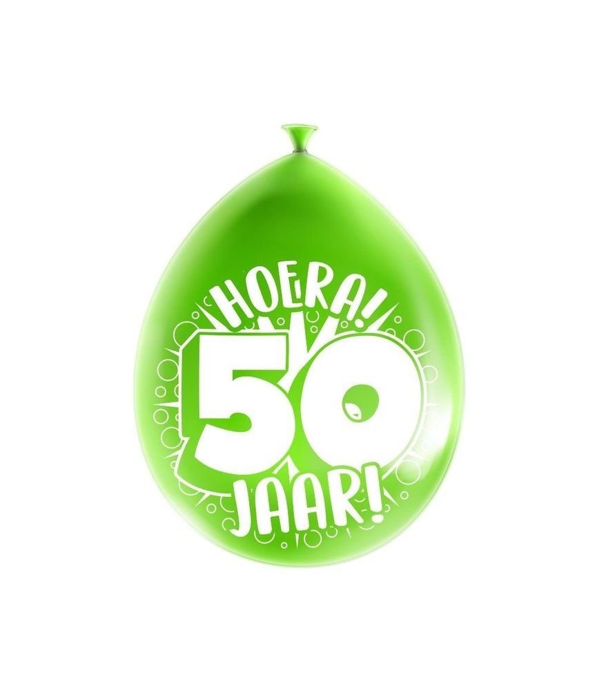 Paper Dreams Luftballons 50 Jahre Party 30 cm | 8 Stücke Paper Dreams Luftballons 50 Jahre Party 30 cm | 8 Stücke