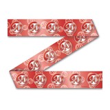 Sales ribbon 40 years married traffic sign | 12 meters