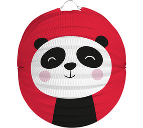 Folat Lanterne Panda 22cm | par pièce Folat Lanterne Panda 22cm | par pièce