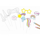 Unicorn DIY photo props | 10-part Unicorn DIY photo props | 10-part